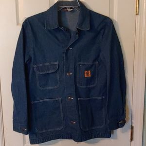 Vintage Wrangler Big Ben Chore Denim Jacket Sz 38